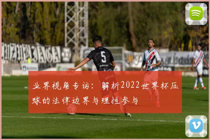 业界视角专访：解析2022世界杯压球的法律边界与理性参与