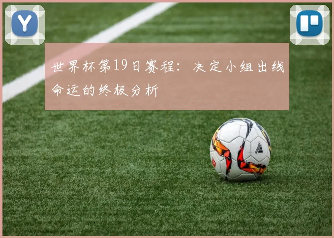世界杯第19日赛程：决定小组出线命运的终极分析